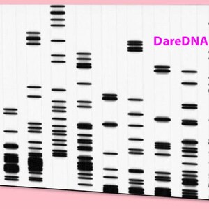 DNA Wall Decor: Your DNA as a Stunning Artwork, Hot Pink Barbie Science Pet Biology Print Wall Canvas, Genes Teacher Baby Gifts PCR Genetics image 4