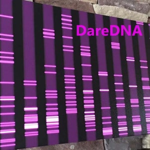 Custom Genetic Art: Unleash Your DNA's Beauty, Fire Pets Personalized Art, DareDNA Dare SVG Genetics Medical Modern, RNA Molecular Biology image 3