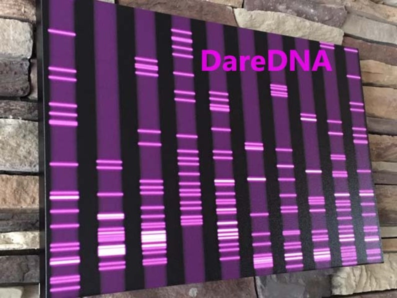 Custom Genetic Art: Unleash Your DNA's Beauty, Fire Pets Personalized Art, DareDNA Dare SVG Genetics Medical Modern, RNA Molecular Biology image 3