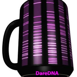 DNA Wall Decor: Your DNA as a Stunning Artwork, Hot Pink Barbie Science Pet Biology Print Wall Canvas, Genes Teacher Baby Gifts PCR Genetics image 10