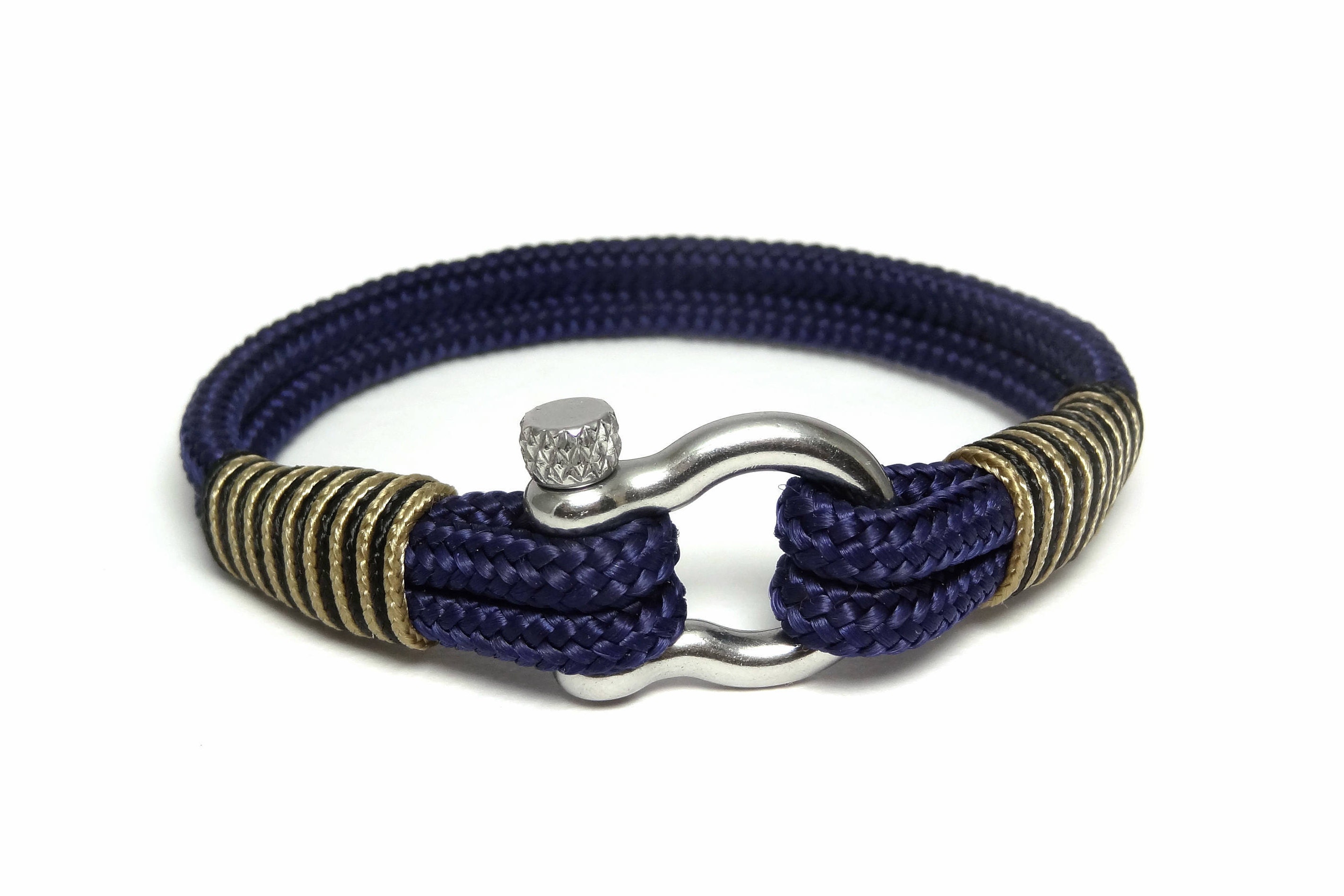 Mens Bracelet/nautical Bracelet/sailor Bracelet/knot Bracelet/ | Etsy
