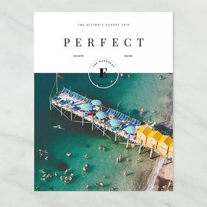 Perfect Escape: Multi-Pack containing 5 Europe itineraries (with BONUS Andalusia Itinerary!), Honeymoon, Europe Trip, Travel Guide