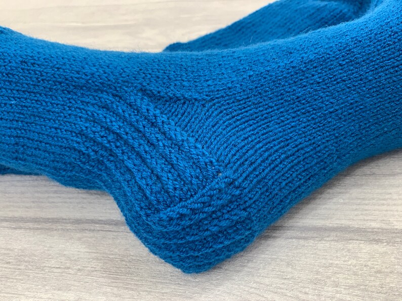 Knitted Unisex Socks Hand Knit Socks Hand Knit Mens Wool Socks