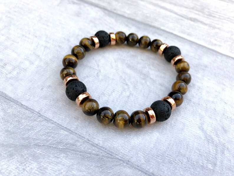 Lava Rock Bracelet Lava Bead Bracelet Lava Rock Diffuser Etsy