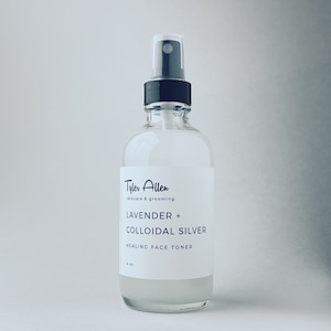 Lavendel + Kolloidal Silber Gesicht Toner