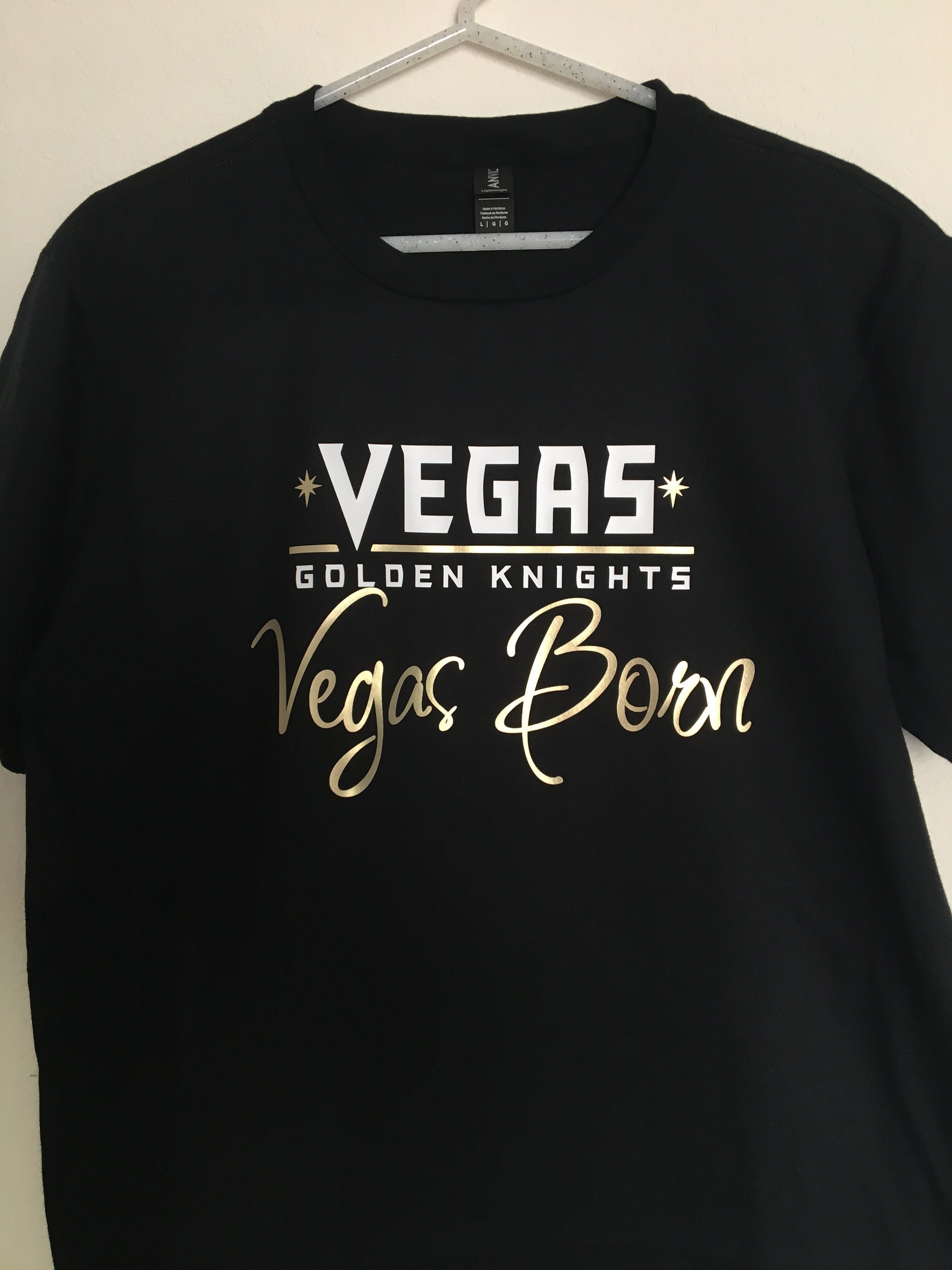 Golden Knights Raiders Las Vegas T-Shirt Black 18 Months