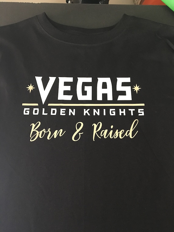 Vegas born best sale golden knights shirt