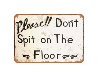 Spitting On Floors Etsy