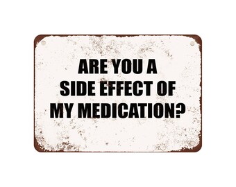 medication sign etsy