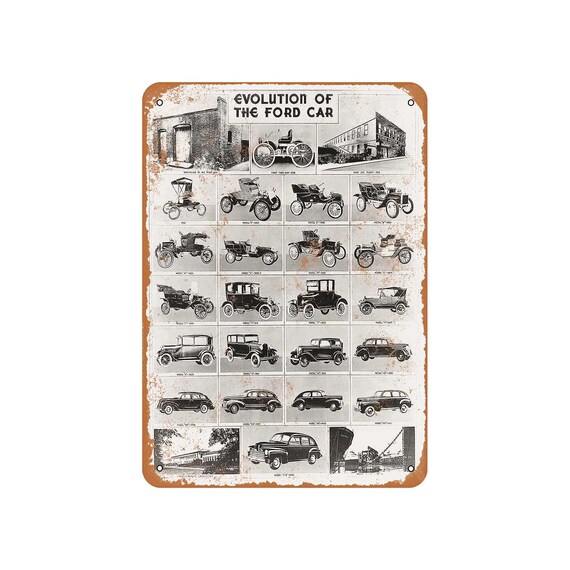 PERSONALISED FORD SIERRA COSWOTH RS GARAGE WORKSHOP Vintage Metal Wall Sign
