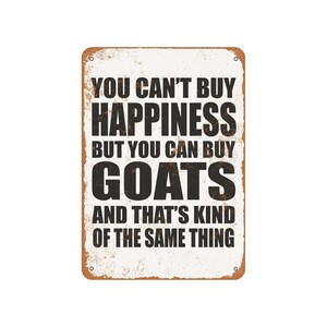 EpochSign Plaque en /étain Inscription You Cant Buy Happiness But You Can Marry A Drummer 20,3 x 30,5 cm