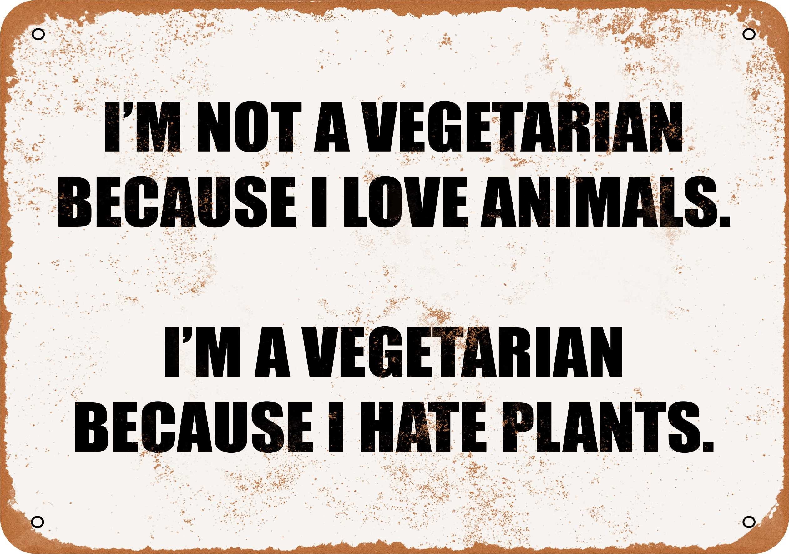 I'M Not A Vegetarian Because I Love Animals. I'M A Etsy