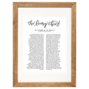 The Living Christ Printable