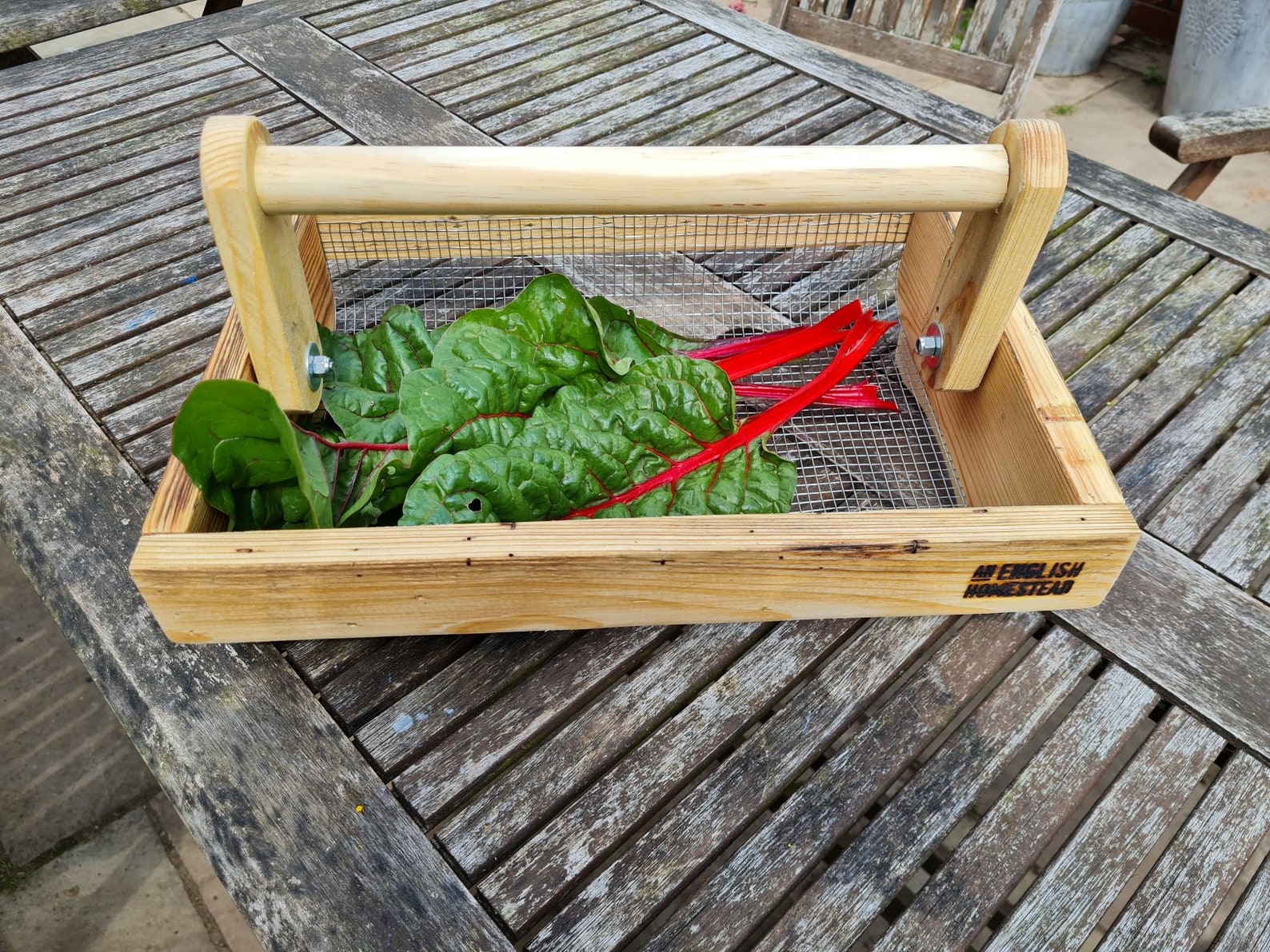 Medium Harvest Basket/ Seed Savers Basket Etsy