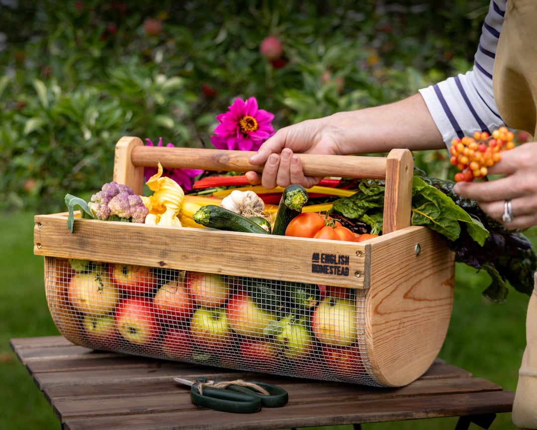 Jumbo Harvest Basket - Etsy, image size:1080x864