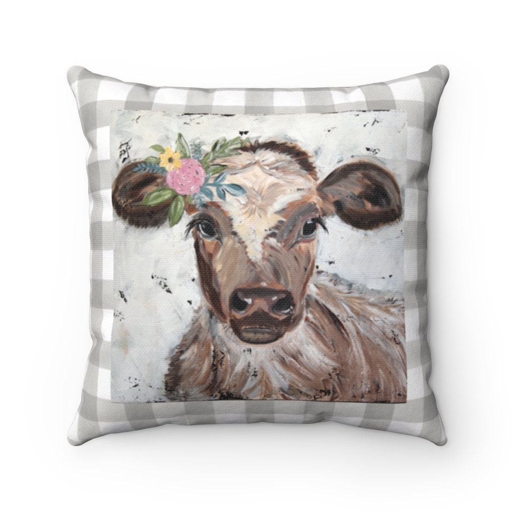 cow pillow