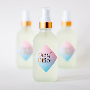 Out of Office Room Spray | Room Freshener | Fabric Freshener | 4oz Spray | Air Freshener | Linen Refresh | Home Refresher | Unisex Fragrance