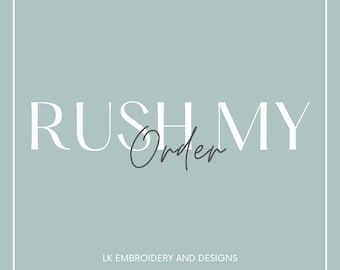 Rush My Order