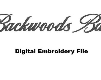 PLIK CYFROWY Plik z projektem haftu Backwoods Babe