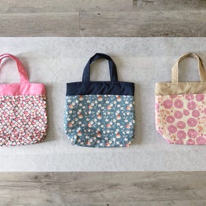 Mini sac fourre-tout avec poches
