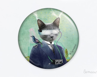 Aimant de réfrigérateur Tom - Aimant de frigo Tom et Jerry Logo - Magnet Le Chat - en Forme