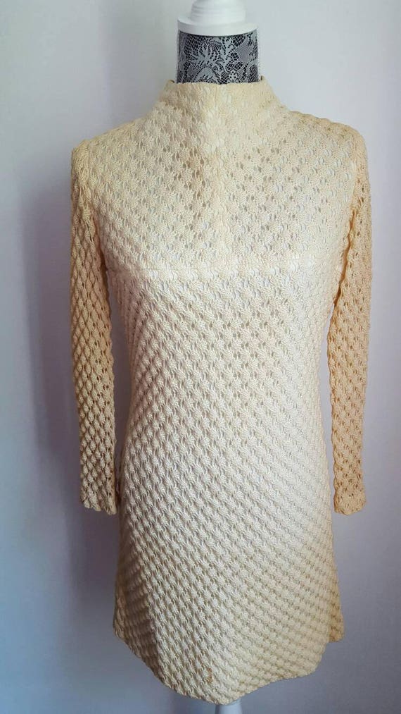 60s mod dress. Vintage 60s dress. 1960s dress high