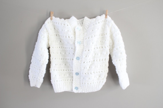 baby girl cream cardigan