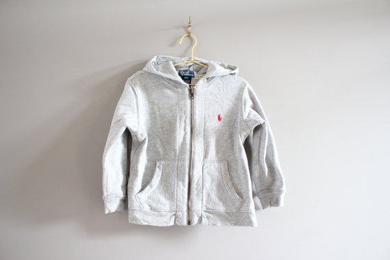 polo jacket grey