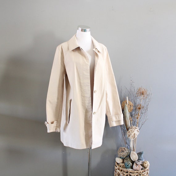 【80-90s】Vintage Spring Trench Coat / c75/ビンテージ メンズ レディース usa 古着 L XL トレンチコート 50s60s70s バーバリー The Spring Trench Coat Edit - STACIE FLINNER - Stacie Flinner