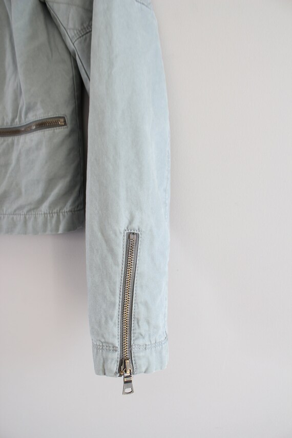Gap denim moto jacket hotsell