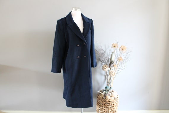 Vintage Holt Renfrew Pure Virgin Wool Long Coat R… - image 2