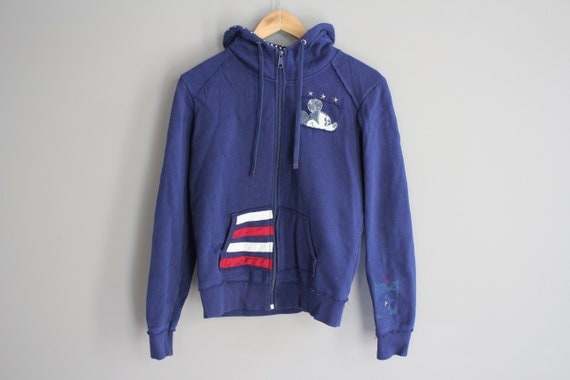 blue disneyland hoodie