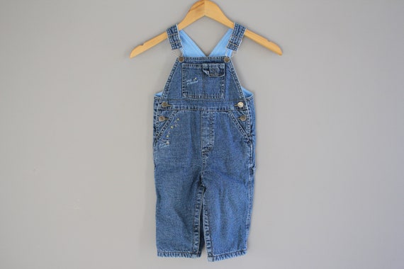 size 18 denim dungarees