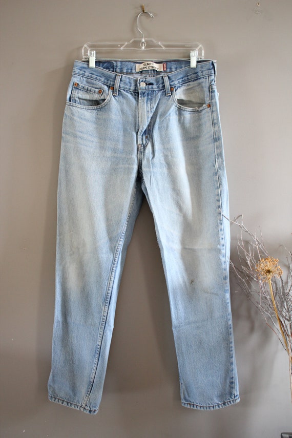 Levis 516 Jeans Straight Leg Stonewashed Regular … - image 3