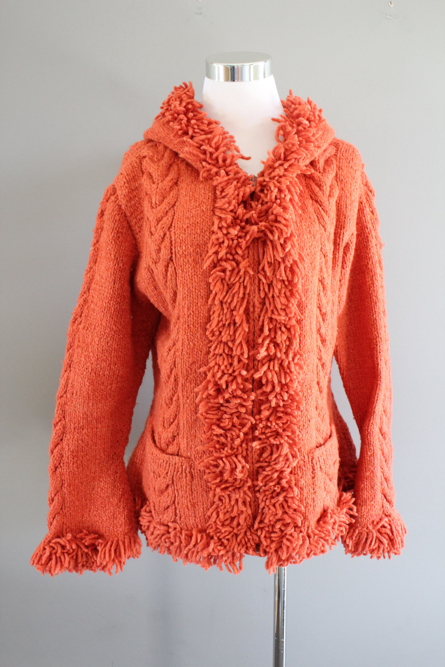 L/S HAND KNITTED CARDIGAN ’JACO’ LS HAND KNITTED CARDIGAN 