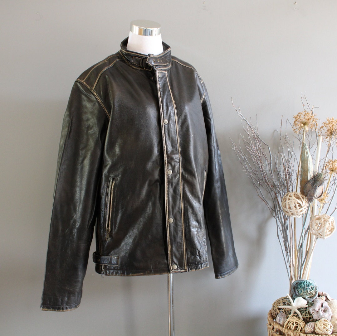 Leather Jacket Matchless Herren Lederjacke Vintage Antonio