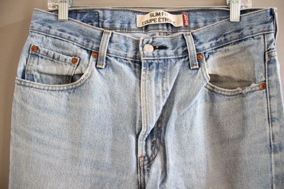 Levis 516 Jeans Straight Leg Stonewashed Regular … - image 5