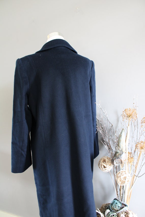 Vintage Holt Renfrew Pure Virgin Wool Long Coat R… - image 8