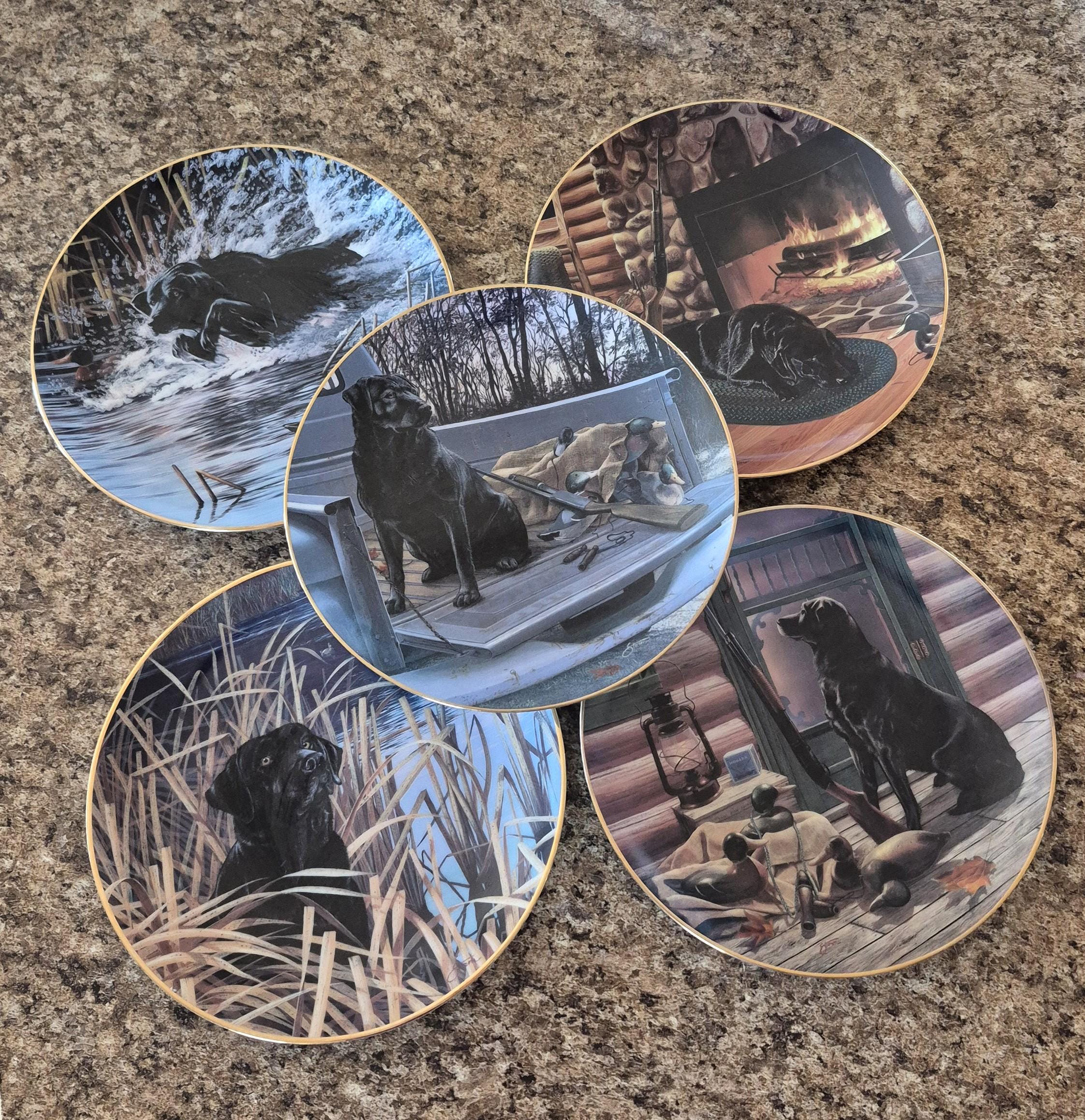 Vintage Danbury Mint Labrador Retriever Plates - Your Choice - Jim