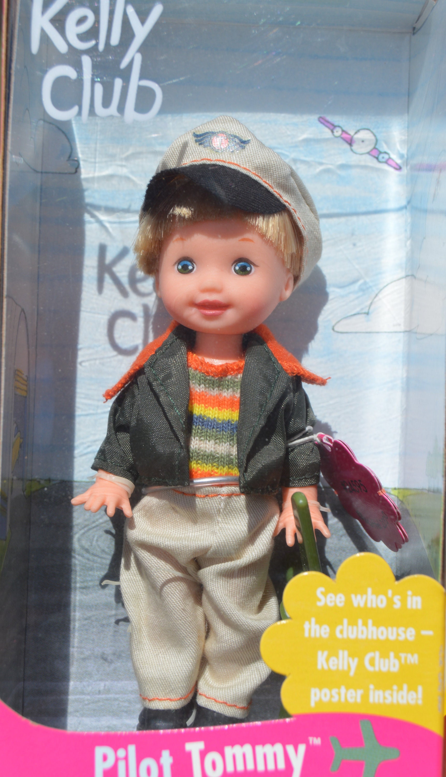 Mattel Vintage Barbie Kelly Club Pilot Tommy Doll Vintage Toy