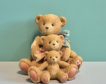 テディベアー　happy リミテッドエディション　1997 2000／119 Cherished Teddies, Display, Happily Ever After, 1997, Priscilla