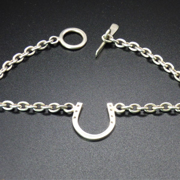 Horseshoe Nail Bracelet Etsy