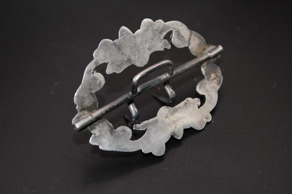 Quality Victorian Solid Silver Sash Buckle, Birmi… - image 5