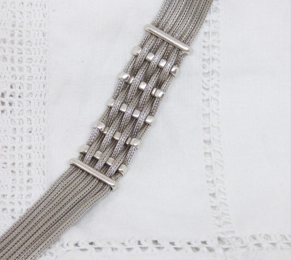 A Very High Quality Solid Bracelet Comprising Sev… - image 2