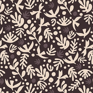 Duval | Boho Birds Truffle | Art Gallery Fabrics