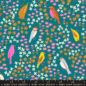 Bird Is The Word | Spark Bird | Storytime | Ruby Star Society Fabric