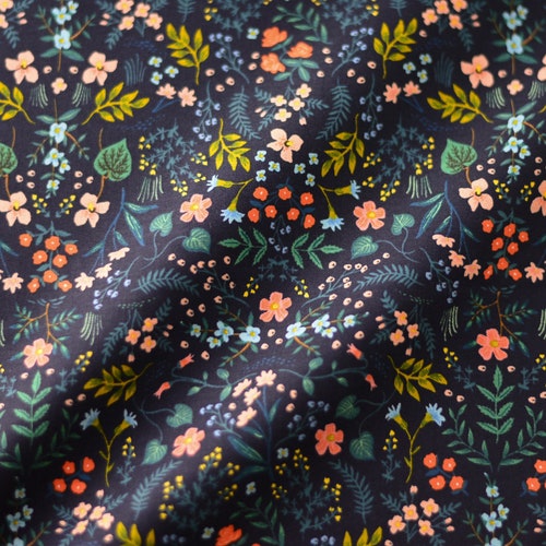 Rifle Paper Co. English Garden Growing Garden Navy Etsy