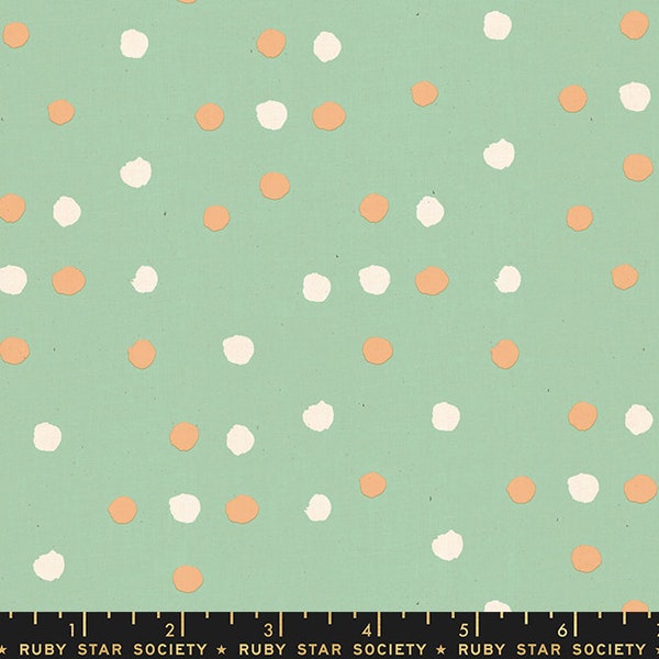 Vessel Paint Dot (Pistachio) | Ruby Star Society Fabric