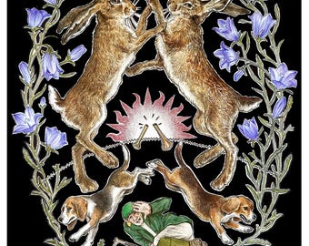 Hare To Stay (signed art print)