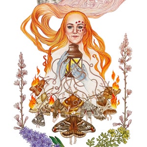 Joanna Newsom - Cosmia (signed art print)